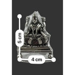 Silver Maa Lakshmi Idol 27gm – Spiritual Lakshmi Murti for Temple Decor & Festivals