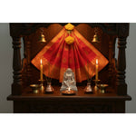 Silver Maa Laxmi Idol – Spiritual Maa Laxmi Murti for Temple Decor & Festivals