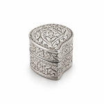 Silver Paisley Box Engraved Floral Handcrafted (5.6g) – view 2