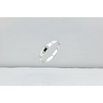 Silver Pattern Kada – 925 Sterling Silver Bracelet Geometric Textured Design Adjustable Bangle