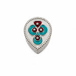 Silver Pear Box Studded Handcrafted (15.42g) – view 2