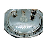 Silver Purity 925 Puja/Aarti Thali 20 - Silver Gift item