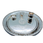 Silver Purity 925 Puja/Aarti Thali 20 - Silver Gift item