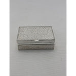 Silver Rectangle Box Engraved Floral Handcrafted (57.99g) – view 3