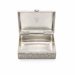 Silver Rectangle Box Engraved Floral Handcrafted (57.99g) – view 4