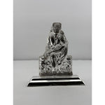 Silver Sai Baba Idol 20gm – Spiritual Sai Baba Murti for Temple Decor & Festivals