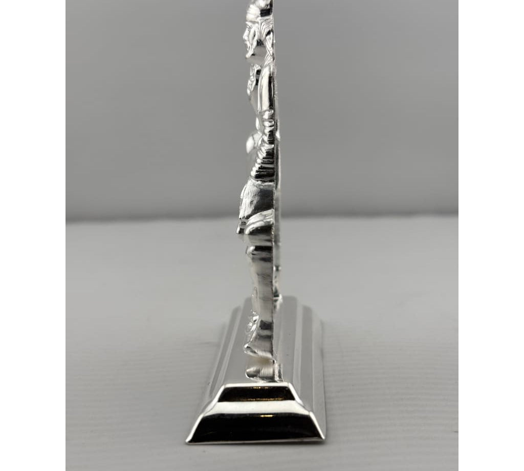 Silver Sai Baba Idol gm – Spiritual Sai Baba Murti for Temple Decor & Festivals