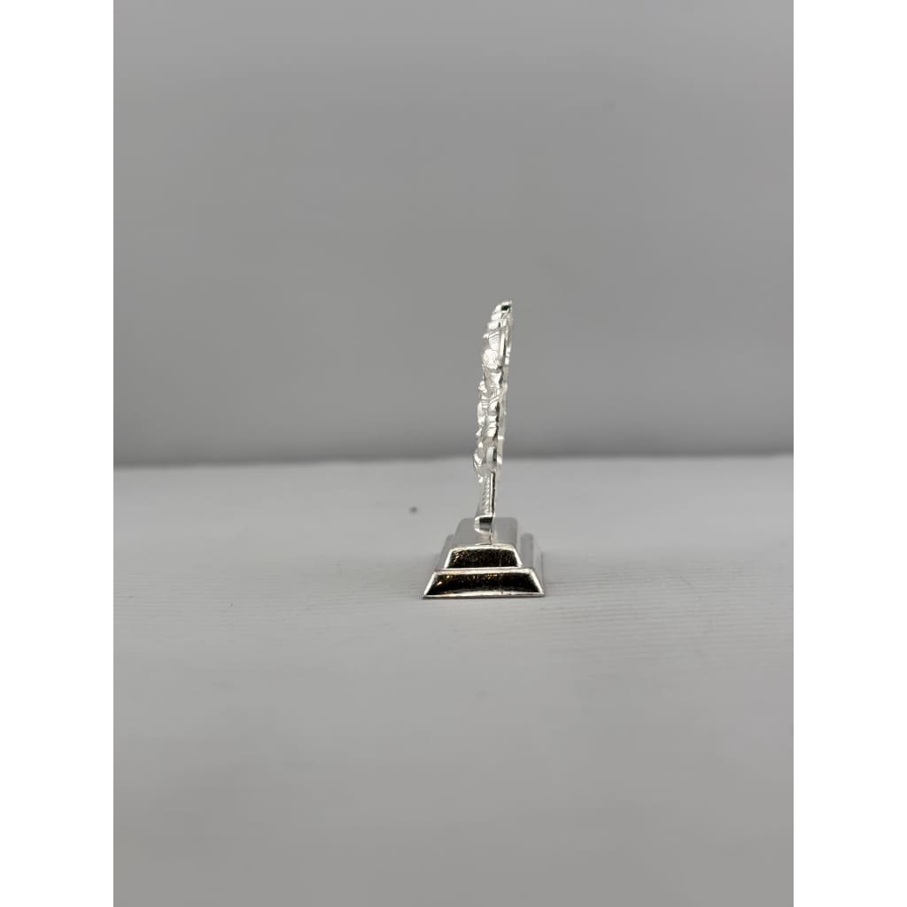 Silver Shiva Family Idol 10gm – Spiritual Shiv Parivar Murti for Home Mandir