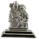 Silver Shiva Family Idol 30gm – Spiritual Shiv Parivar Murti for Home Mandir