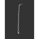 Silver Slim Figaro Link Bracelet 925 – Minimal Alternating Chain