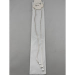 Slim Box Silver Anklet in 925 Sterling Silver