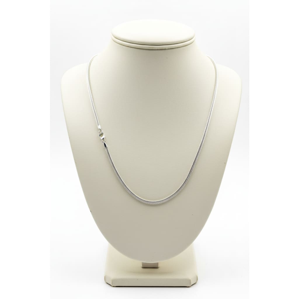 Snake Silver Chain in 925 Sterling Silver | Smooth Flexible Chain Necklace | Minimal Design |