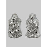 Solid Silver Ganesh Lakshmi Idol 150gm each