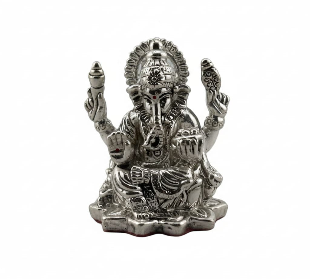 Sterling Silver (92.5% purity) Ganesha Idol Design 4 16gm –