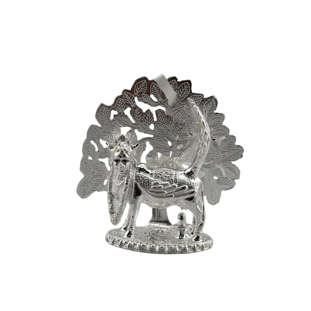 Sterling Silver(92.5% purity) Kamadhenu Idol 30gm – Sacred