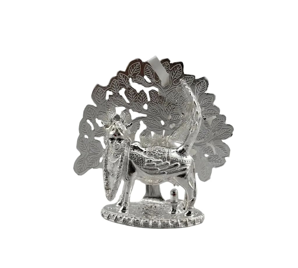 Sterling Silver(92.5% purity) Kamadhenu Idol 30gm – Sacred