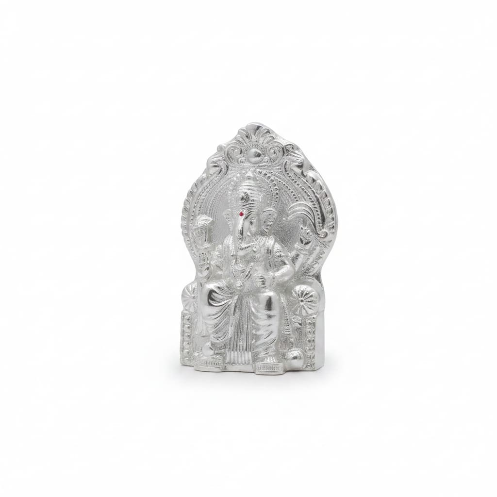 Sterling Silver (92.5% purity) Lord Ganesh Idol 10gm –