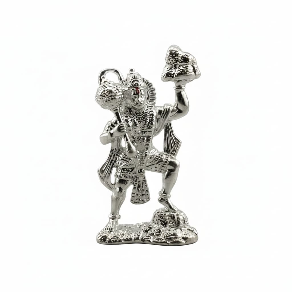 Sterling Silver (92.5% purity) Lord Hanuman Idol 10gm in –