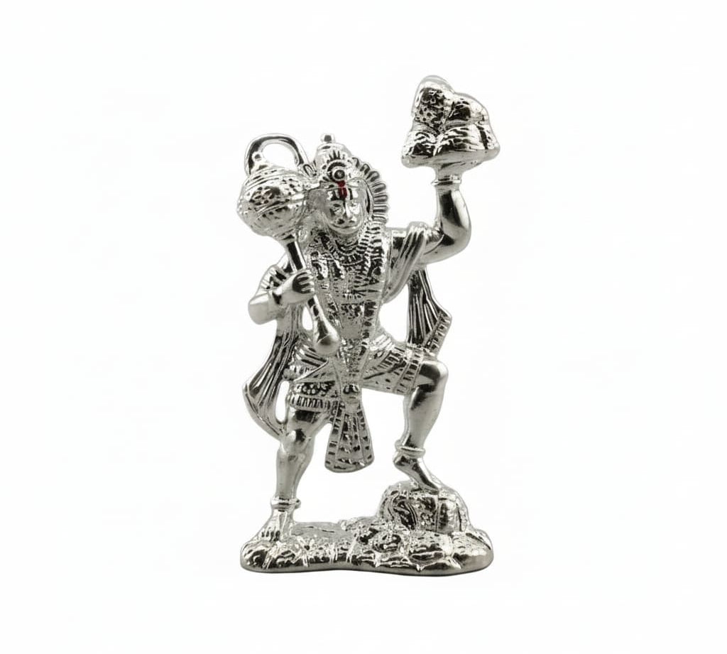 Sterling Silver (92.5% purity) Lord Hanuman Idol 10gm in –