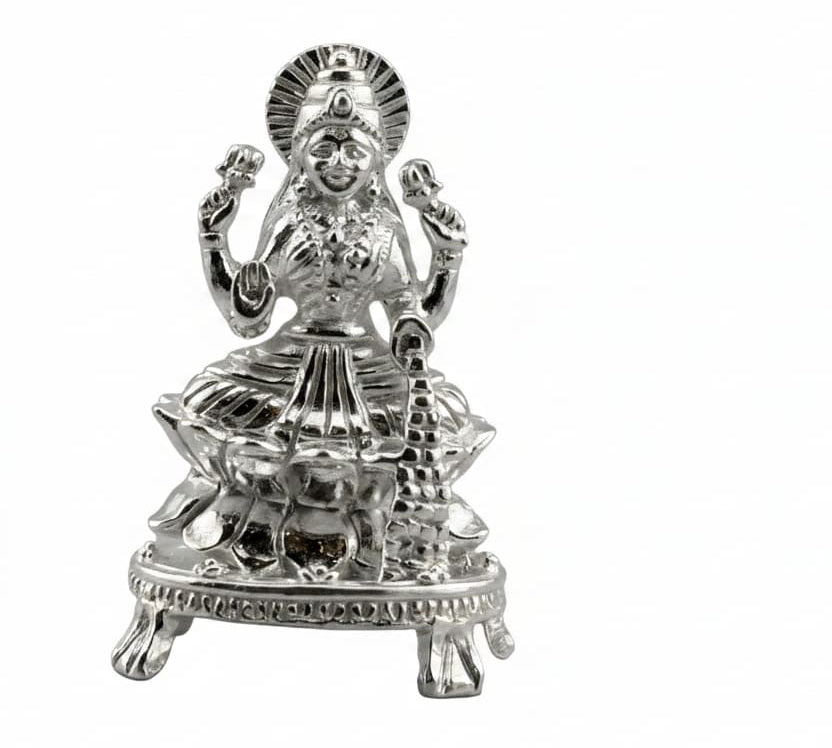 Sterling Silver (92.5 % purity) Maa Lakshmi Idol 10gm –