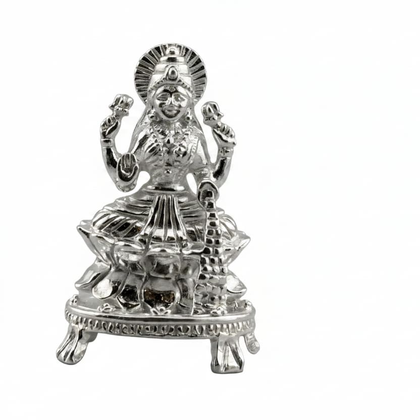 Sterling Silver (92.5 % purity) Maa Lakshmi Idol 10gm –