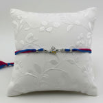 Sterling Silver (92.5% purity) Rakhi Little Shiv / rakhi