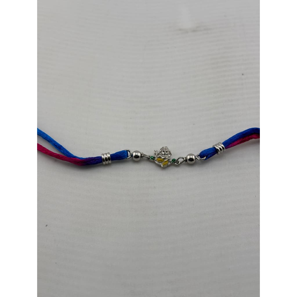 Sterling Silver (92.5% purity) Rakhi Little Shiv / rakhi