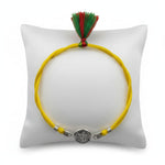 Sterling Silver (92.5% purity) Rakhi Shri / rakhi for bhai