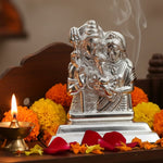 Sterling Silver (92.5% purity) Shiva Family Idol 10gm –
