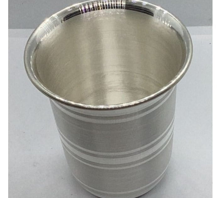 Sterling Silver 925 Classic Tumbler (Cup) 9CM