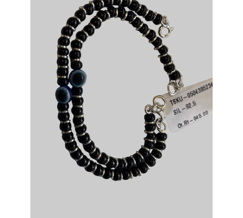 Sterling Silver Adjustable Nazariya Bracelet for Kids (8 – 10Years)