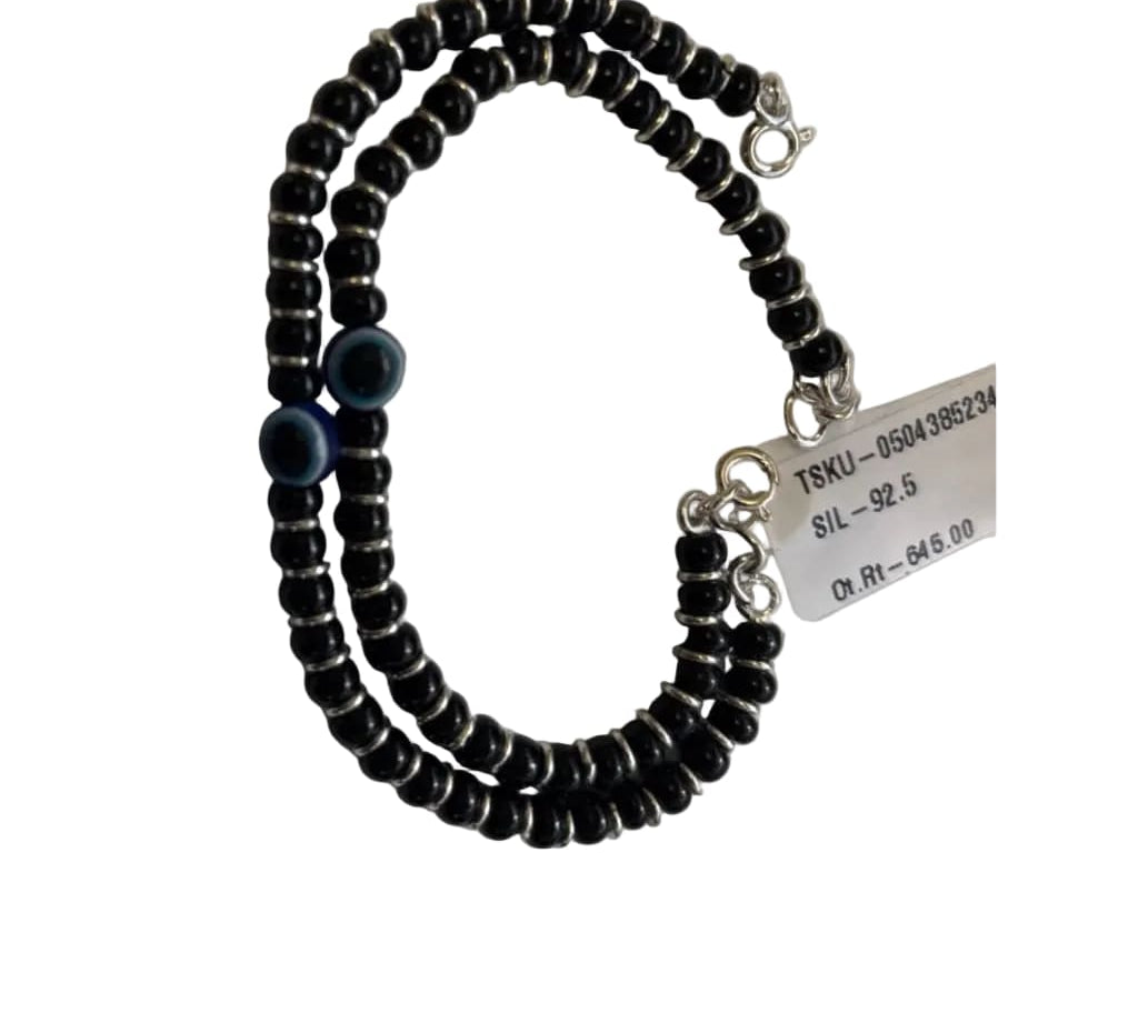 Sterling Silver Adjustable Nazariya Bracelet for Kids