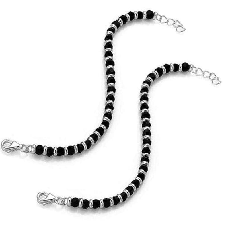 Sterling Silver Adjustable Nazariya Bracelet for Kids (8 – 11 Years)