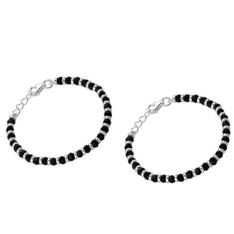 Sterling Silver Adjustable Nazariya Bracelet for Kids (8 – 11 Years)