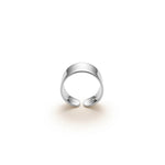 Sterling Silver Adjustable Wide Band Ring (7g) – view 3