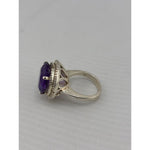 Sterling Silver Amethyst Ring – view 3