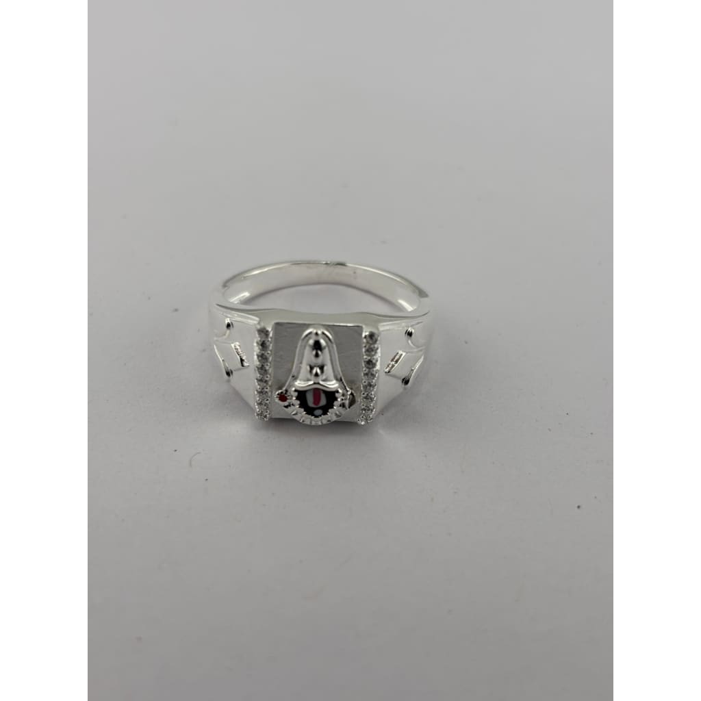 Sterling Silver Balaji Tilak Ring (5g) - Size V 1/2 – view 2