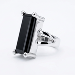 Sterling Silver Black Onyx Ring