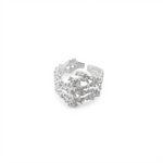 Sterling Silver Coral Branch Ring (4g) – view 4