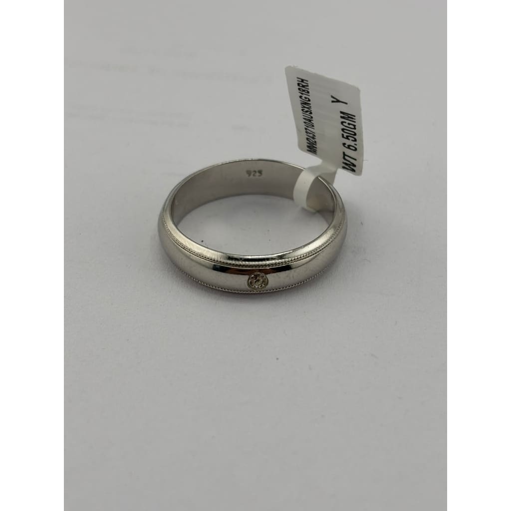Sterling Silver Diamond Accent Ring