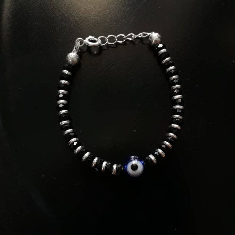 Sterling Silver evil eye Nazariya Bracelet for Kids (3 – 5 Years)