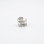 Sterling Silver Feather Wrap Ring (8.8g) – view 4
