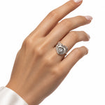 Sterling Silver Heart Ring (3g) – view 2