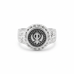 Sterling Silver Khanda Ring – view 3
