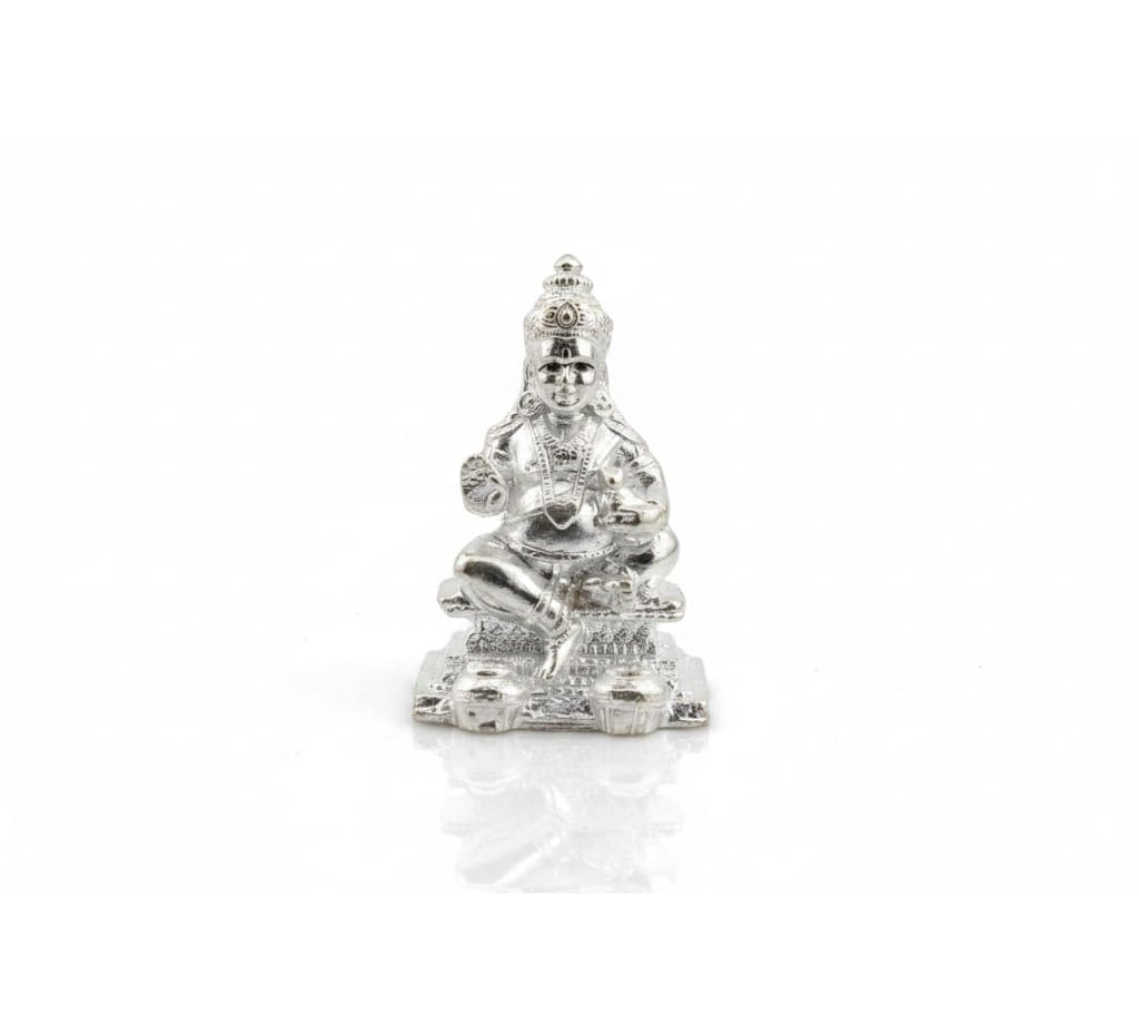 Sterling Silver Kubera Idol 31gm – Wealth God Murti