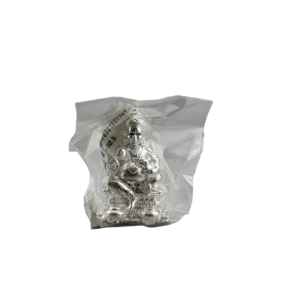 Sterling Silver Kubera Idol 31gm – Wealth God Murti