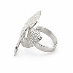 Sterling Silver Leaf Ring – view 2