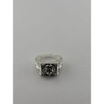 Sterling Silver Lion Head Ring – view 2
