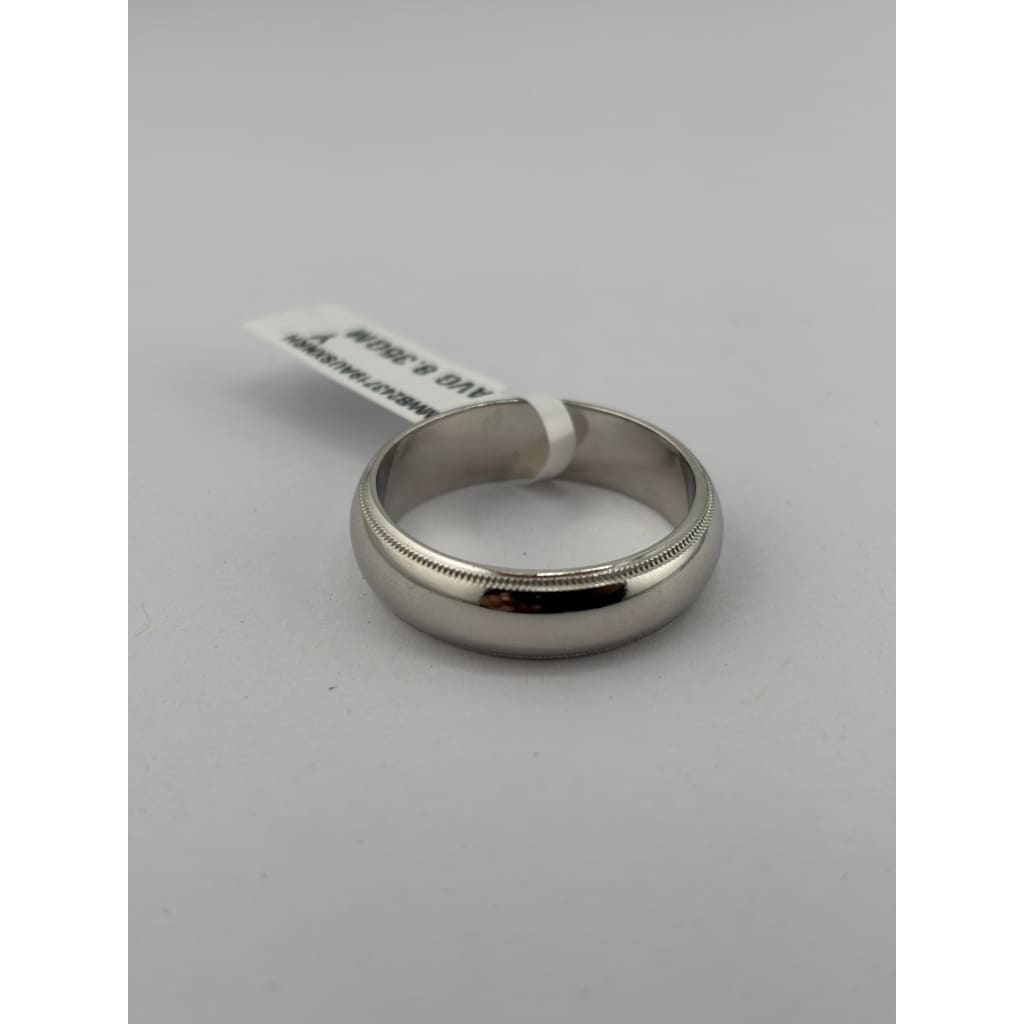 Sterling Silver Milgrain Band Ring – view 2