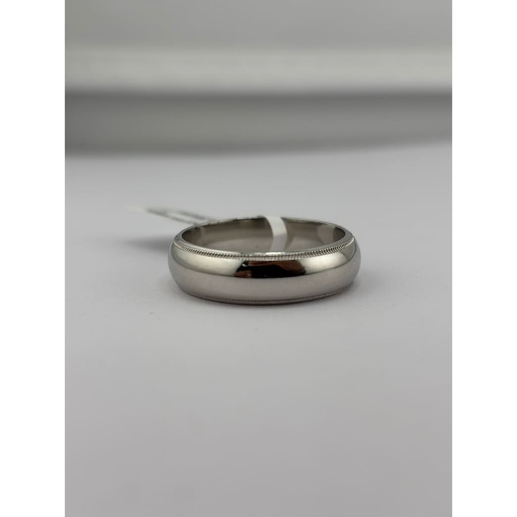 Sterling Silver Milgrain Band Ring